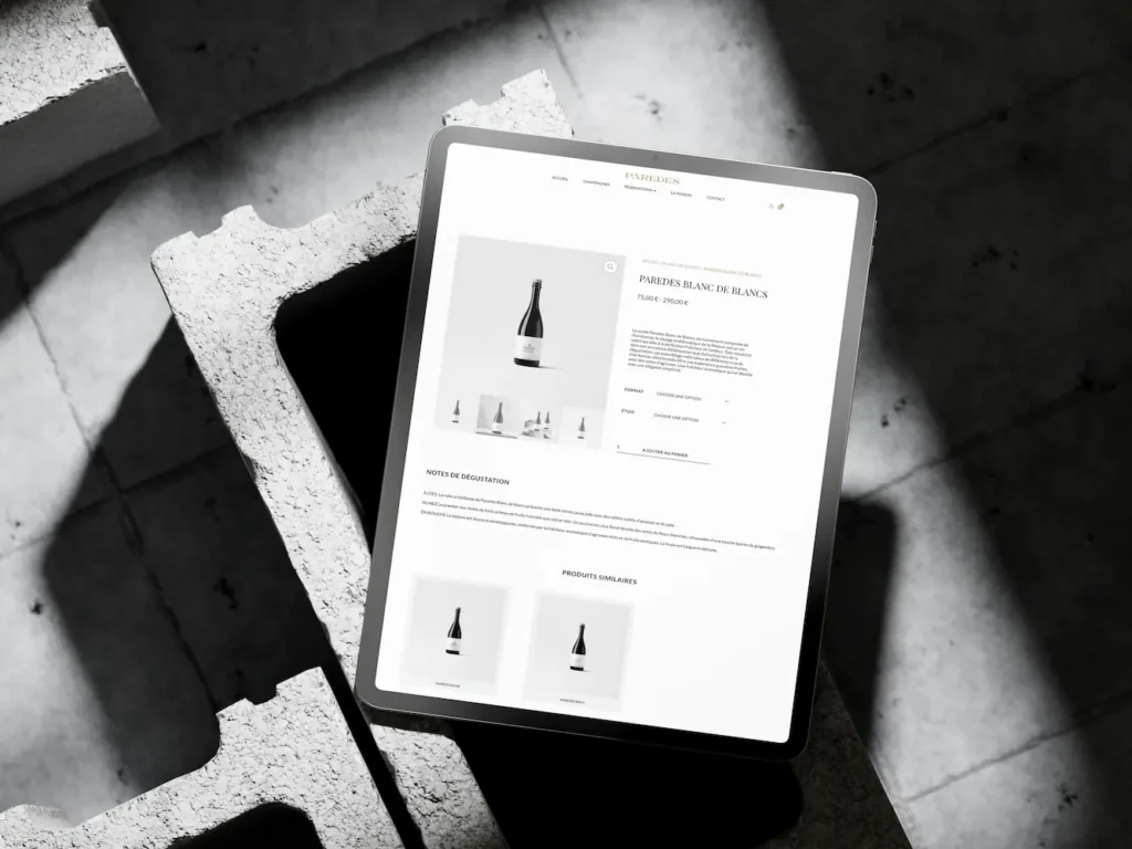 Projet Web Champagne Paredes
